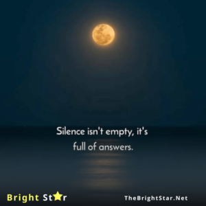 Read more about the article Silence isn’t empty. It’s full of answers
