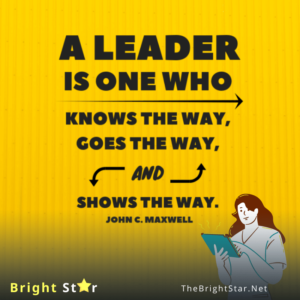 Read more about the article A leader is one who knows the way, goes the way, and shows the way.