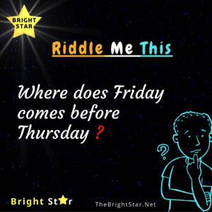 Read more about the article Where does Friday comes before Thursday ?