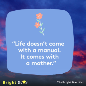 Read more about the article Life Doesn’t Come With A Manual. It Comes With A Mother￼
