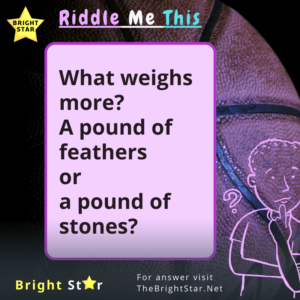Read more about the article What weighs more? A pound of feathers or a pound of stones?