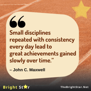 Read more about the article “Small disciplines repeated with consistency every day lead to great achievements gained slowly over time.”