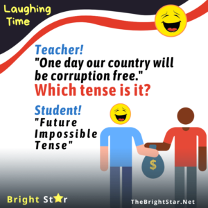 Read more about the article Teacher! “One day our country will be corruption free.” Which tense is it? Student! “Future Impossible Tense”