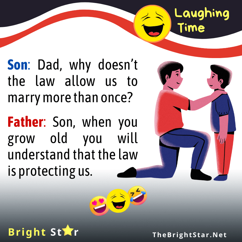 You are currently viewing Son: Dad, why doesn’t the law allow us to marry more than once?