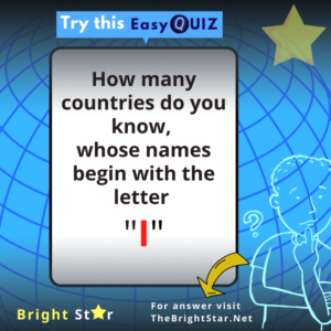 Read more about the article How many countries do you know, whose names begin with the letter “I”