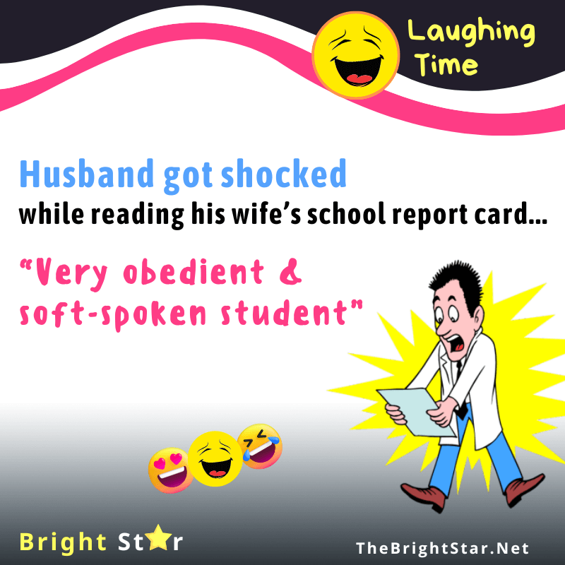 You are currently viewing Husband got shocked while reading his wife’s school report card…