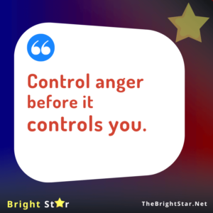 Read more about the article <strong>Control anger</strong> <strong>before it</strong> <strong>controls you.</strong>
