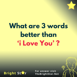 Read more about the article What are 3 words better than ‘i Love You’ ?